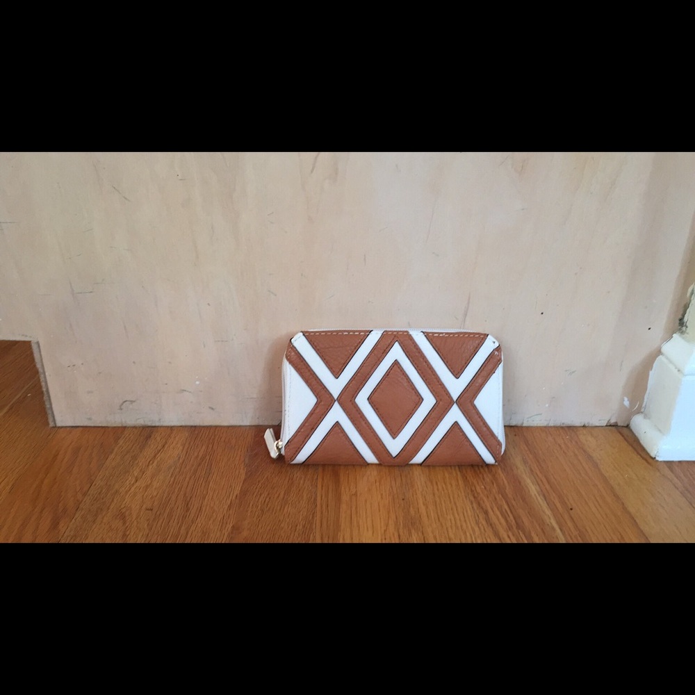 Faux leather wallet